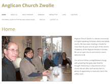 Tablet Screenshot of anglicanchurchzwolle.nl